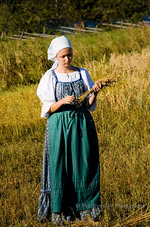 Peasant Girl, Russia