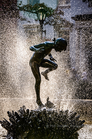 Figure in the Fountain