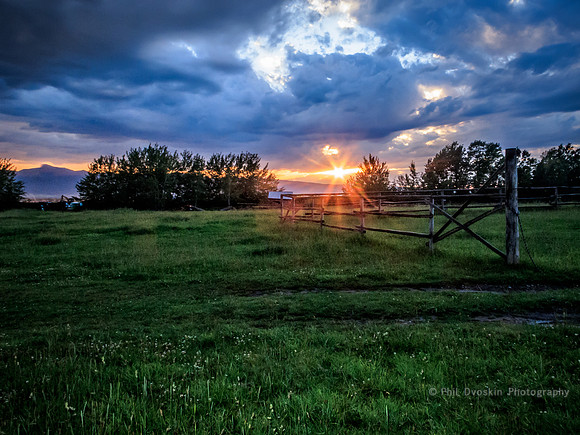 Idaho sunset