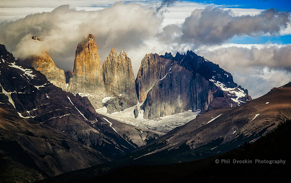 The towers, Torres del Paine, Chile