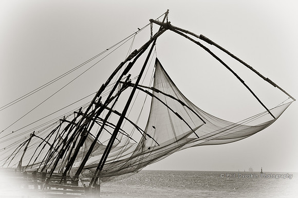 Chinese fishing nets